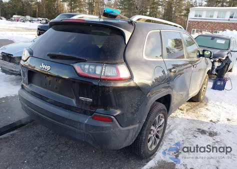 2019 Jeep Cherokee Latitude Plus 4X4 z USA, uszkodzony, nr VIN 1C4PJMLB0KD174873